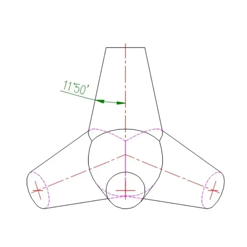 Tetrapod Bednění/Forma